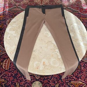 Rudsak Dara Leather & Stretch Polyester Spandex Equestrian Style Leggings